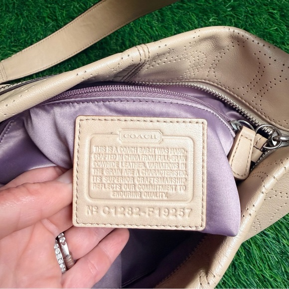 Coach Beige Crossbody Bag - Picture 5 of 10